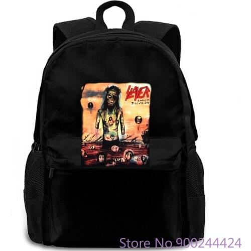 Slayer - Christ Illusion New Printed Summer Style Male Harajuku Top Fitness Brand Printed Men backpack