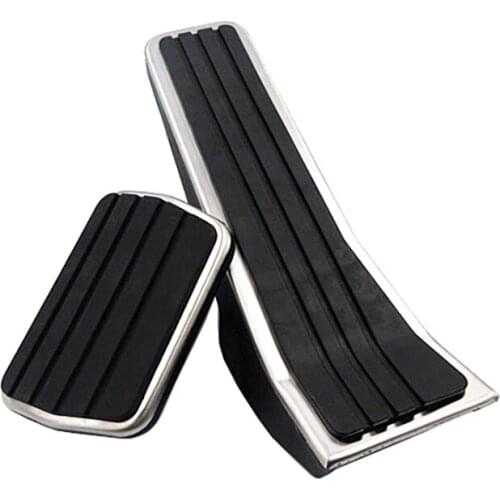 Stainless steel Car Accelerator Fuel Brake Pedals Clucth Foot Pedal Cover For Mazda 3 Axela CX-30 2019 2020 2021 Accessories 2pc