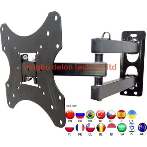 37 inch 10 inch 24inch 30 inch tiltable swivel LCD LED PLASMA tv wall bracket mount stand holder