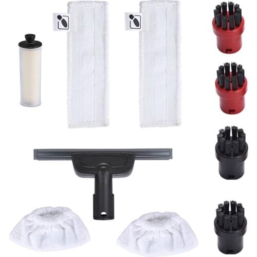 Steam Cleaner Slit Nozzle Mop Cloth Steam Cleaner Water Purifier Descaling Cartridge Window Nozzle for Karcher SC2 SC3