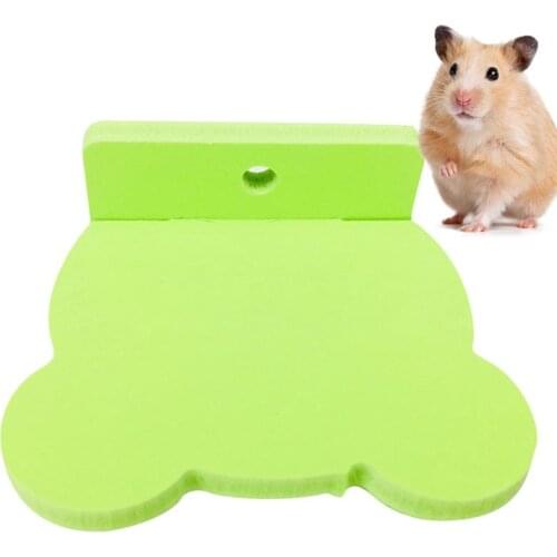 1 Pcs Plastic Hamster Platform Stand Toys Creative Detachable Chinchilla Cage Hanging Rest Platforms Small Animal Cage Supplies