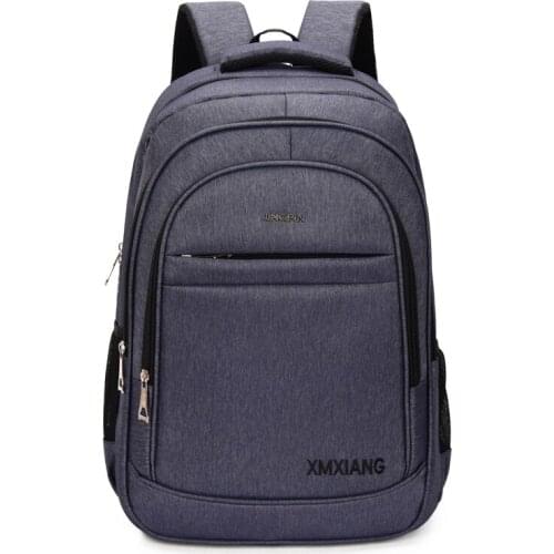 15.6-inch Laptop Backpack Men Durable Oxford Cloth Waterproof Casual Business Travel Back Pack College Student School Bag Male