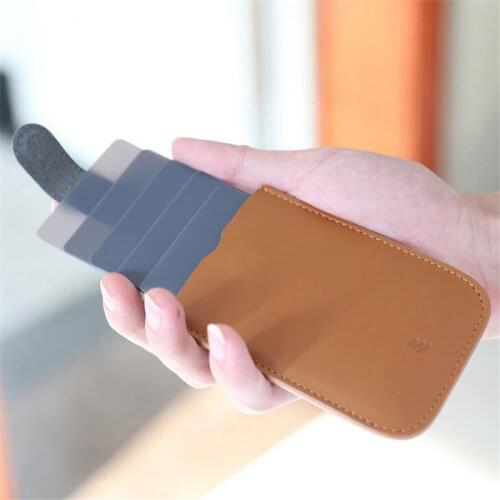 DAX Ultra Slim Pulled Cards Holder Portable Gradient Smart Men Card Wallets Money Bags Porte Carte Bancaire Short Women Purse