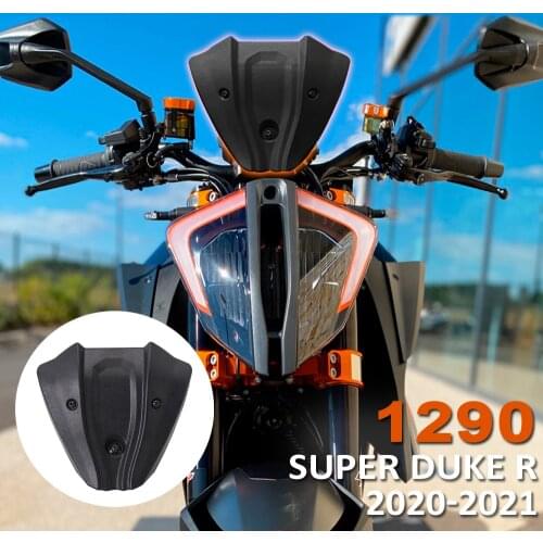 2020-2021 NEW Motorcycle Front Windshield Windscreen Airflow Wind Deflector For 1290 Super Duke R