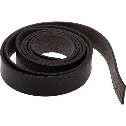 2 Meters x 1.5cm DIY Crafts PU Leather Strap Strip for Leather Crafts Belt Handle Bag Accessories, Durable and Sturdy