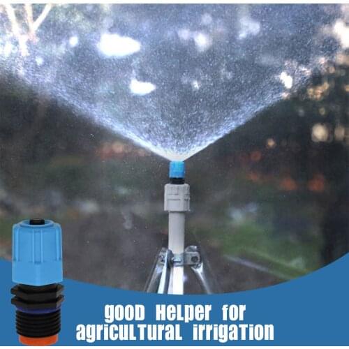 20pcs 1/2 misting nozzle adapter Adjustable Garden Drip Nozzles Sprinklers 360 Degree Agricultural Sprayer for Lawn Garden