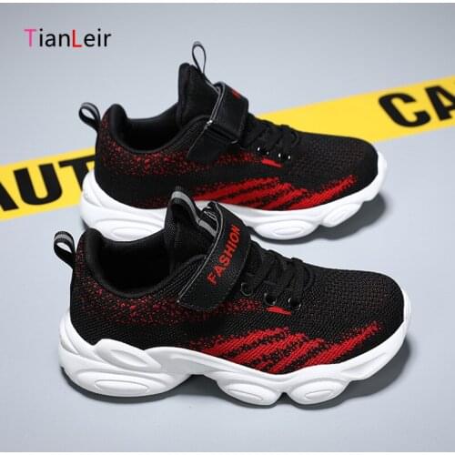 2021 New Autumn Children Shoes Breathable Mesh Kids Shoes Boys Fashion Casual Running Sneakers Boys Shoes Chaussure Enfant
