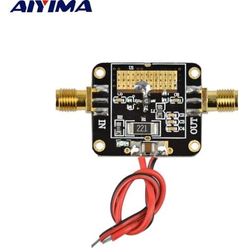 AIYIMA RF Amplifier 10KHz to 1GHz 10dBm RF Broadband Amplifiers Low Noise Amplifier LNA Module HF VHF UHF FM Ham