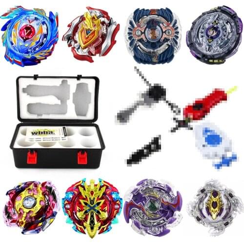 Burst B113 B110 Spinning Top transmitter with gyro box Starter Zeno Excalibur .M.I (Xeno Xcalibur .M.I) with launcher kids toys