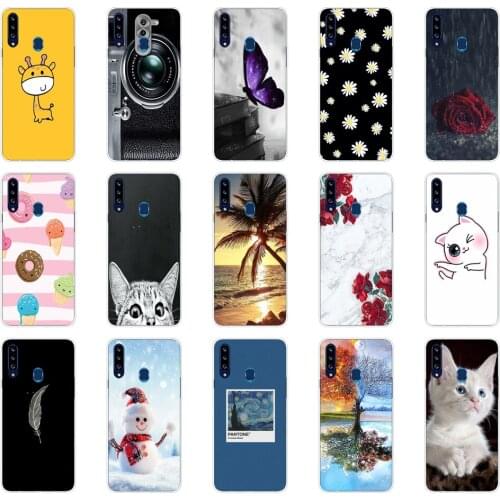 Case For Samsung Galaxy a20E Case cover Silicon soft tpu coque on For Samsung A20 A20s a207 SM-a207f bumper copas shockproof 3