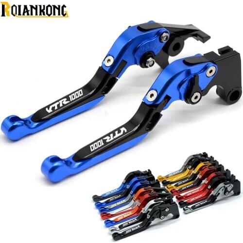 For Honda VTR1000 1997 1998 1999 2000 2001 2002 2003 2004 Motorcycle Bandit CNC Brake Lever Clutch Lever Part
