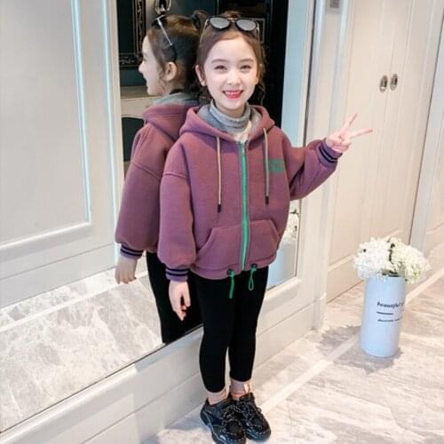 Girls Babys Coat Jacket Outwear 2021 New Arrive Winter Autumn Overcoat Top Zipper Cardigan Childrens Clothing