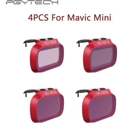 For DJI Mavic Mini 2 Lens Filters ND 8 16 32 64 PL Set Filter Filter Kit for DJI Mavic Mini /Mini 2 ND8 ND16 ND32 ND64 PL