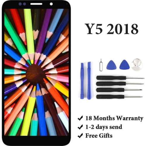 For Y5 2018/ Y5 prime 2018/ Y5 pro 2018 lcd screen for mobile phone lcd display assembly replacement hot sell