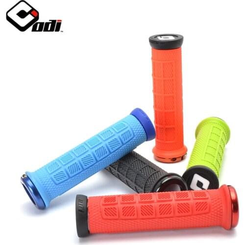 ODI Elite Pro V2.1 Lock on Grips for MTB Mountain Bike Grips Handlebar Mountain Bike Grips Alluminium Alloy+Silica Gel ODI Grips