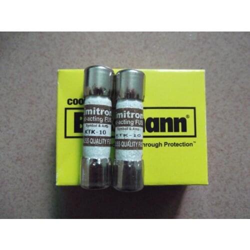 KTK-10 Limitron United States Boshi Man Fast-Acting Fuse / Fuse 10A 600V Authentic