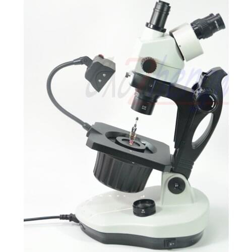 FYSCOPE 3.5X-90X Stereo Zoom Microscope 7X-45X Advanced Jewel Gem Stereo Zoom Microscope