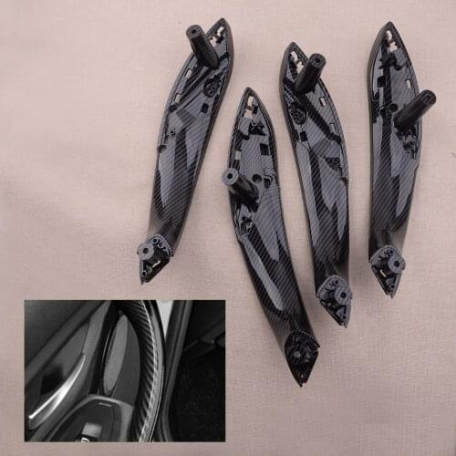 Car Inner Door Pull Handle Trim Cover Panel Fit For BMW 3 Series F30 F32 F33 F34 F35 F36 F82 F83 2013 2014 2015 2016 2017 2018