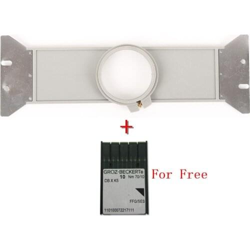 Cheap low price High Quality ZSK plastic Hoops size 90mm round shape Total Length 395mm embroidery machine ZSK tubular hoop