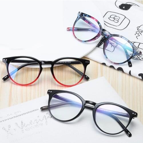 2021 Fashion Women Optical Eye Glasses Round Classic Men Computer Eyeglasses Women Men Transparent Spectacle