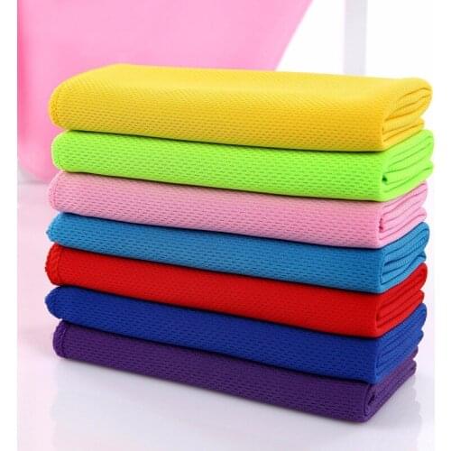 New Sports Cooling Sweat-absorbing And Quick-drying Microfiber Ice Towel Outdoor Cycling Fitness Yoga-cold Towel