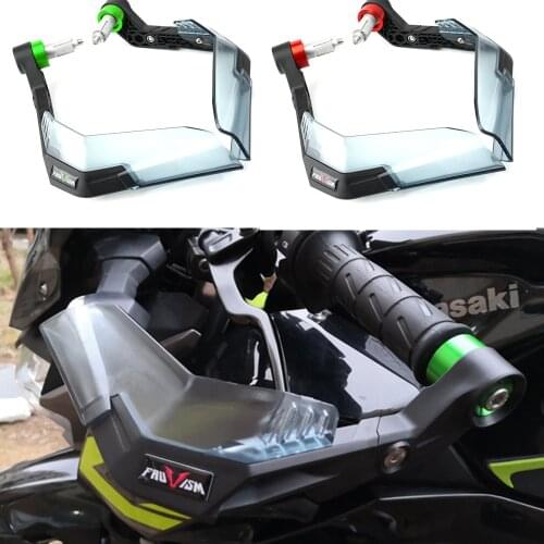 Suitable for Kawasaki Motorcycles Z400 Z750 Z900 Z900RS Z1000 Z1000R Z1000SX Handlebar guard, windshield, brake guard, throttle