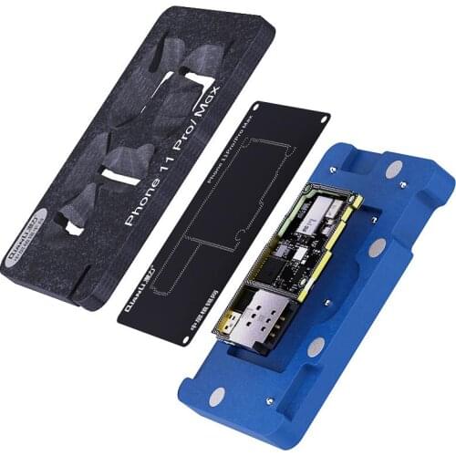 Qianli MEGA-IDEA Mainboard Middle Layer BGA Reballing Stencil Tin Platform for iPhone X XS MAX 11 Pro Max