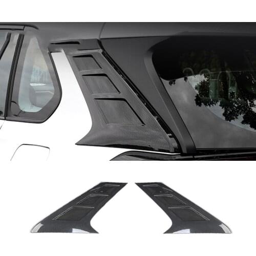 Lsrtw2017 for Toyota RAV4 2019 2020 2021 Xa50 Car Rear Window triangle Trims Decoration exterior Accessories sticker strip