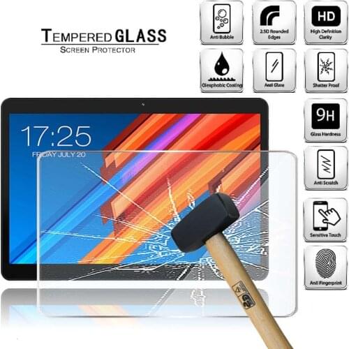 Tablet Tempered Glass Screen Protector Cover for Teclast M20 4G Tablet Anti-Screen Breakage Anti-Fingerprint Tempered Film
