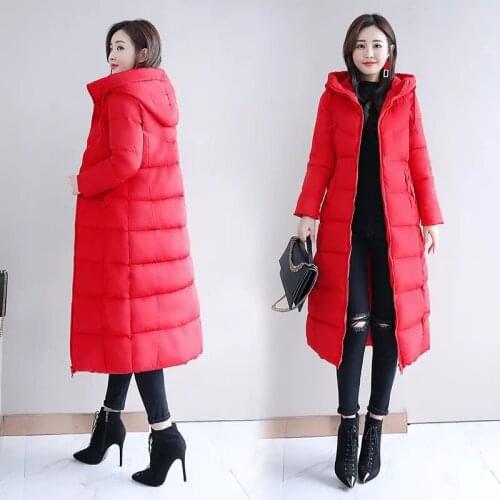 Womens Parka Coats 2021 Winter New Fashion Comfortable Down Cotton Thicken Warm Female Jacket Short Casual Ladies Outerwear