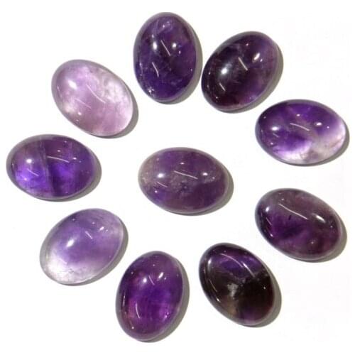 13x18mm Natural Stone Quartz Crystal tiger eye Turquoises Oval Cabochon pendant for diy jewelry making Necklaces Accessories30pc