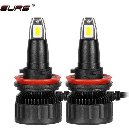 2PCS Super Bright MINI Car Headlight H1 H7 H11 LED 9005 9006 9012 Auto Bulb 5000LM Automobiles Headlamp 6000k 8-16V Fog Bulb
