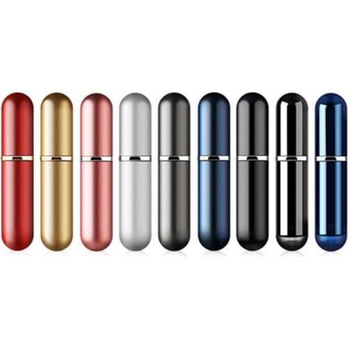 5ml Portable Mini Refillable Perfume Scent Atomizer Bottle Empty Spray Bottle Travel Parfum Cosmetic Container Dispenser