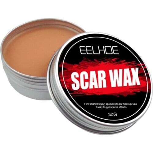 A0ND 30g Nose Wound Scar Wax Professional Modeling Pulty Halloween Cosplay Drama Special Effects Stage Makeup Fake Scars