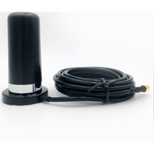 1pcs GSM 2.4G 3G 4G Vehicle/Car suction cup antenna cable Base Magnetic Mount N/SMA male interface 900-1800MHZ 35dbi RG58