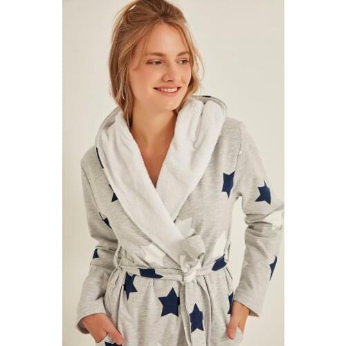 CANDCİTY Women's Satin Robes