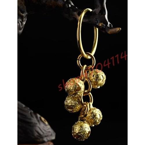 Pure copper, small bell pendants, exquisite crafts, ornaments collection