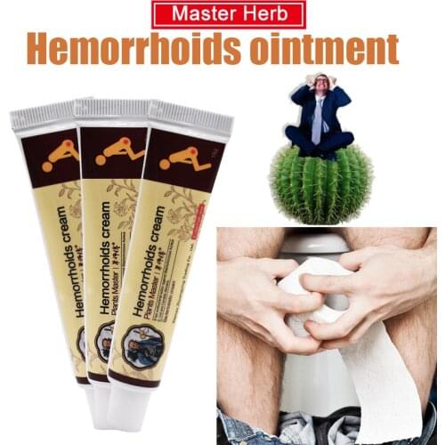 1pcs Master Herb Hemorrhoid Repair Ointment Treatment Anti-Inflammatory/Itching/Fissure Bowel Bleeding