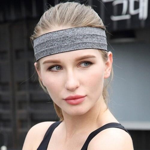 Absorbent Cycling Yoga Sport Sweat Headband Men Sweatband For Men and Women Yoga Hair Bands Head Sweat Bands Sports Safety