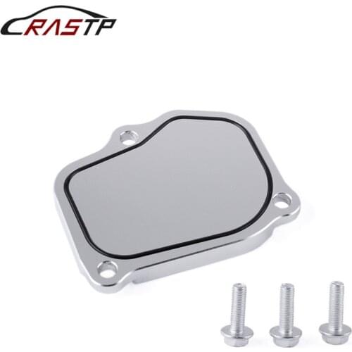 RASTP-Aluminum Car Tensioner Cover Plate Fit for K24 K20 Engine CIVIC RSX TSX Chain Cover RS-TC015