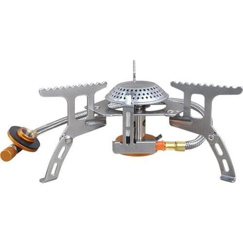 Outdoor Gas Stove Camping Stoves Portable Gas Electronic Stove with Box Portable Foldable Split Stoves Camping Accessories