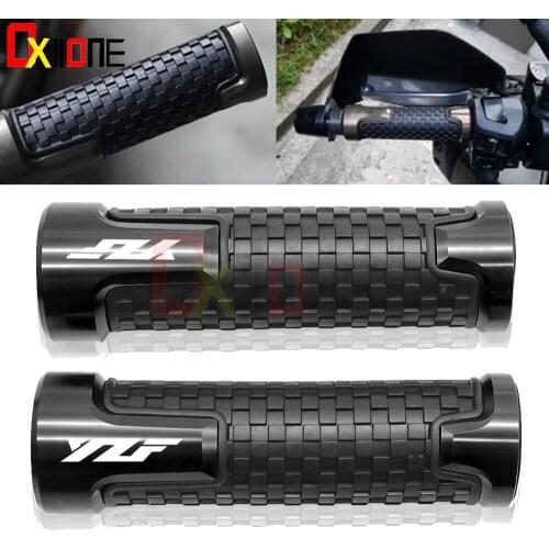 Universal CNC Aluminum 7/8"22mm Racing Motorcycle Handle Handlebar Moto Hand Bar Grip For YAMAHA YZF R1 R1M R1S R3 R5 R6 R15 R25