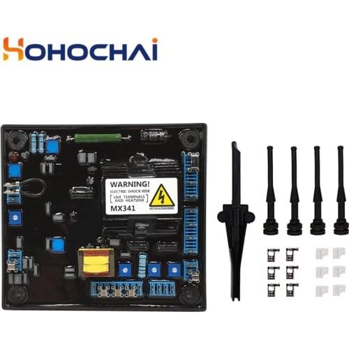 Diesel Generator AVR MX341-A MX341 Automatic Voltage Regulator Use Soft Rubber Generator Parts