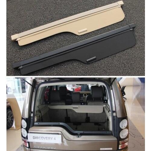 For Land Rover Discovery 3 / 4 LR3 2004-2009 LR4 2010-2017 High Quality Rear Trunk Security Screen Privacy Shield Cargo Cover