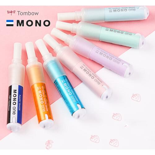 Japan Tombow Mono One Rubber Lipstick Limited Edition Pencil Eraser Creative Stationery Childrens Eraser EH-SSM