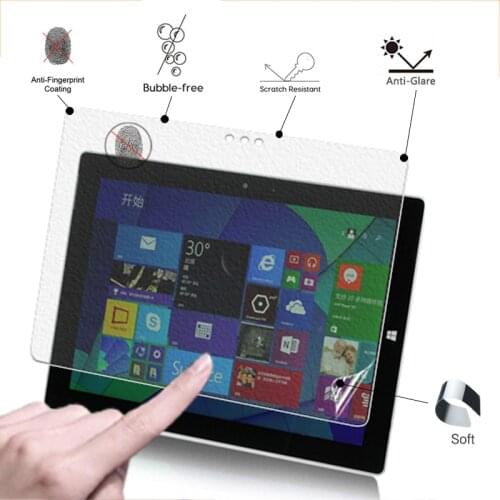 Premium New Matte Anti-Glare LCD Screen Protector For Microsoft Surface Pro 3 12.0" tablet front protective film Cover