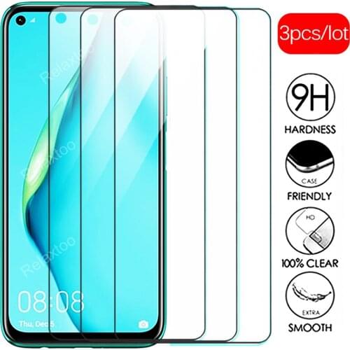 3pcs Tempered glass screen protector For Huawei P40 Lite P30 Lite P30 Pro P40 Lite E P Smart 2019 P Smart Z protective Glas film