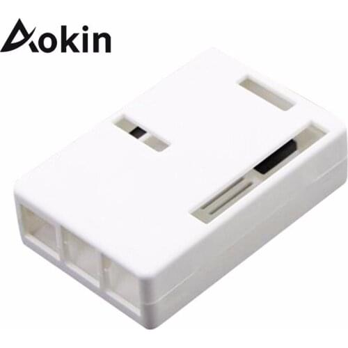 Aokin Protective Case for Raspberry Pi 3, 2 and B+ Mini ABS Shell Cover Case for Raspberry Pi 3 B with Screws