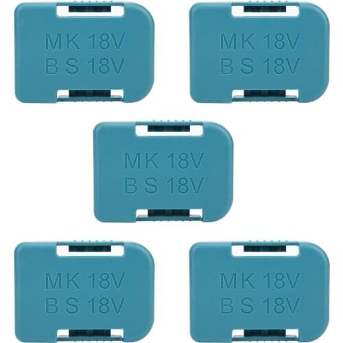 10/5Pcs 18V Battery Mounts Storage Stand Holder Slots Shelf Rack Stands for Makita BL1860B BL1850B BL1860 BL1850