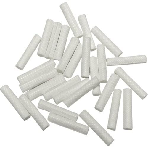 100Pcs Blank Nasal Wicks Compact Lightweight for Aromatherapy Essential Oil Inhaler Sticks